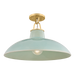 Pottersville Flush Mount by Hudson Valley Lighting - Aged Brass Finish