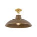 Pottersville Flush Mount by Hudson Valley Lighting - Aged Brass Finish