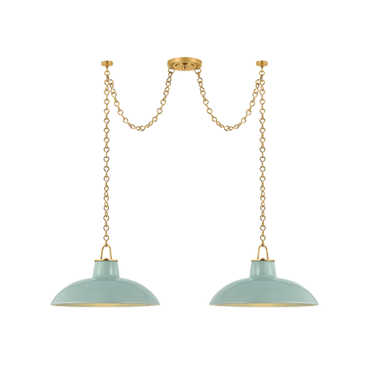 Pottersville Linear by Hudson Valley Lighting - Aged Brass Finish