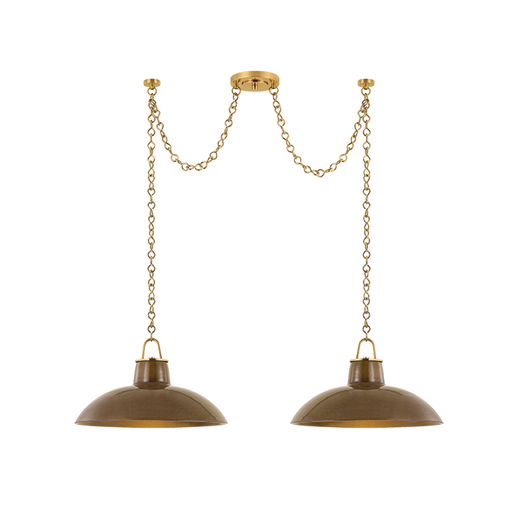 Pottersville Linear by Hudson Valley Lighting - Aged Brass Finish