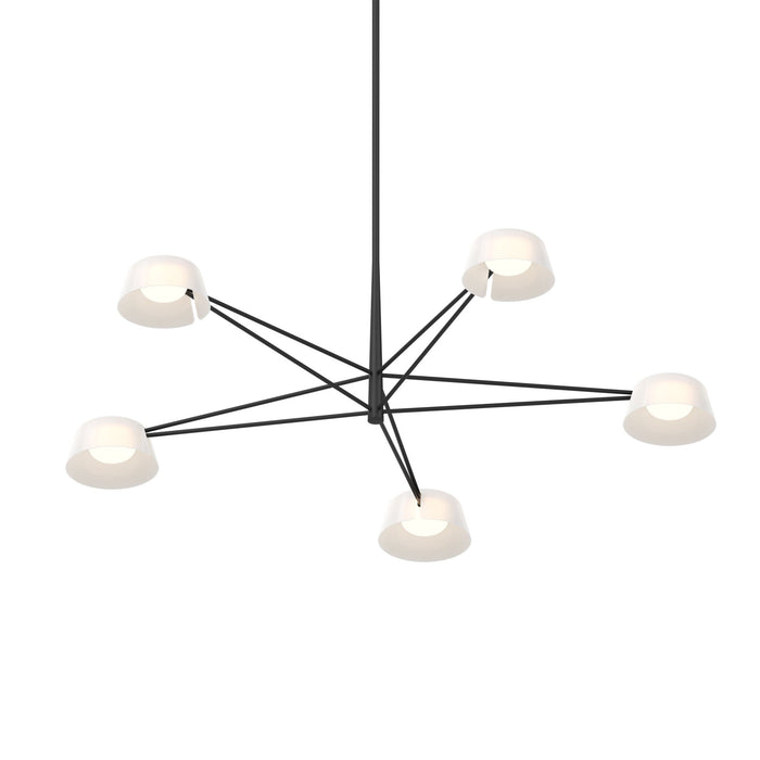 Ray - 5-Light Round Pendant by Sonneman
