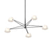 Ray - 5-Light Round Pendant by Sonneman