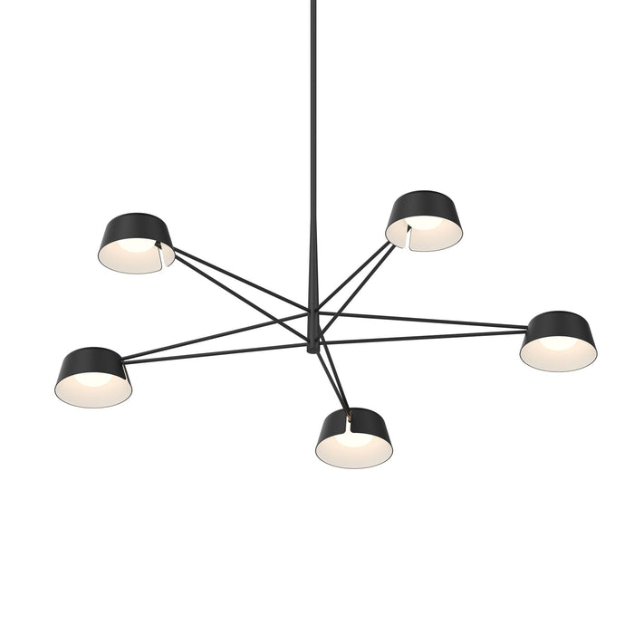 Ray - 5-Light Round Pendant by Sonneman