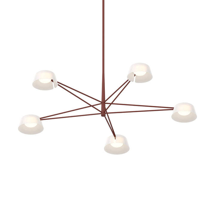 Ray - 5-Light Round Pendant by Sonneman
