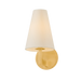 Allaben Wall Sconce by Hudson Valley Lighting - Vintage Gold Leaf Finish