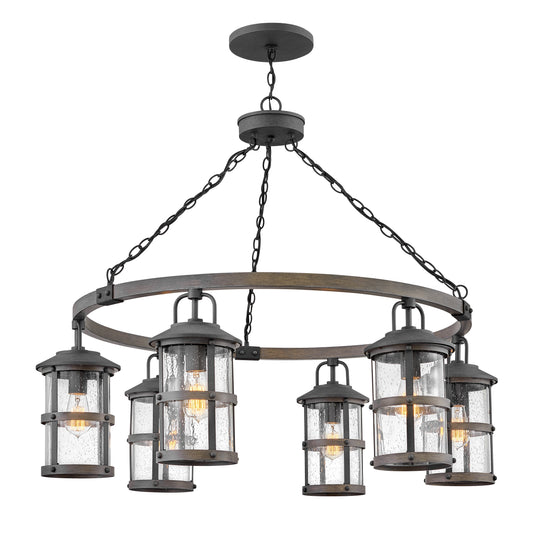 Lakehouse Large Single Tier 12v Chandelier