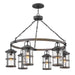 Lakehouse Large Single Tier 12v Chandelier by Hinkley