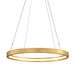Jasmine LED Circular Frame Pendant by Corbett Lighting