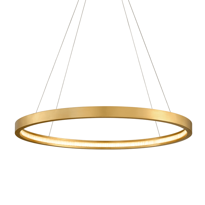 Jasmine LED Circular Frame Pendant by Corbett Lighting