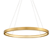 Jasmine LED Circular Frame Pendant by Corbett Lighting