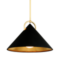 Load image into Gallery viewer, Charm Pendant by Corbett Lighting - Gold Leaf Finish
