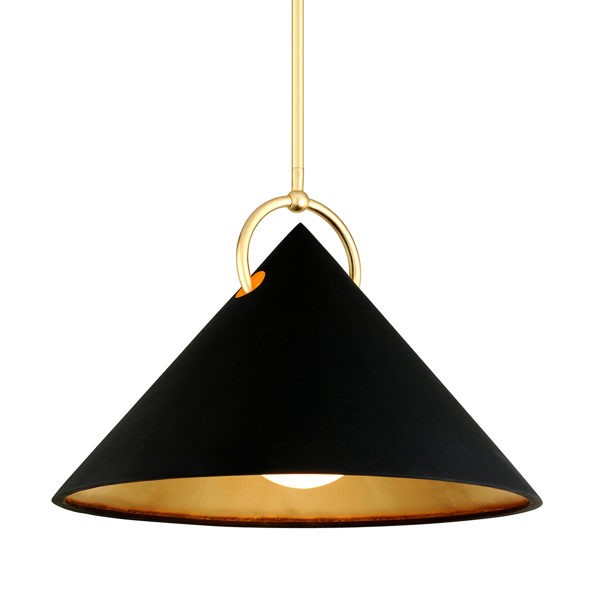 Charm Pendant by Corbett Lighting - Gold Leaf Finish