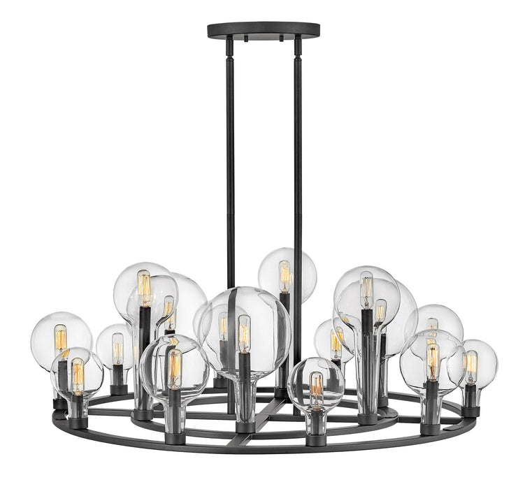 Alchemy Large Single Tier Chandelier by Hinkley