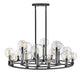 Alchemy Large Single Tier Chandelier by Hinkley