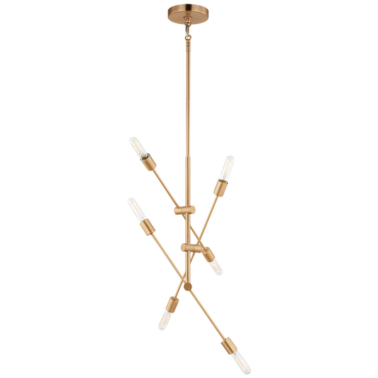 Axis Six Light Medium Chandelier