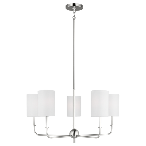 Foxdale Five Light Chandelier by Visual Comfort Studio