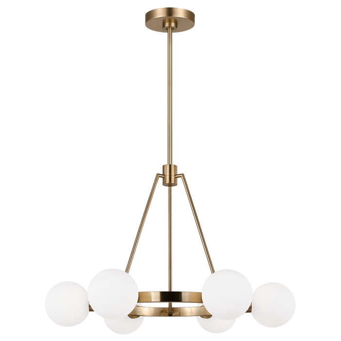 Clybourn Six Light Chandelier by Visual Comfort Studio