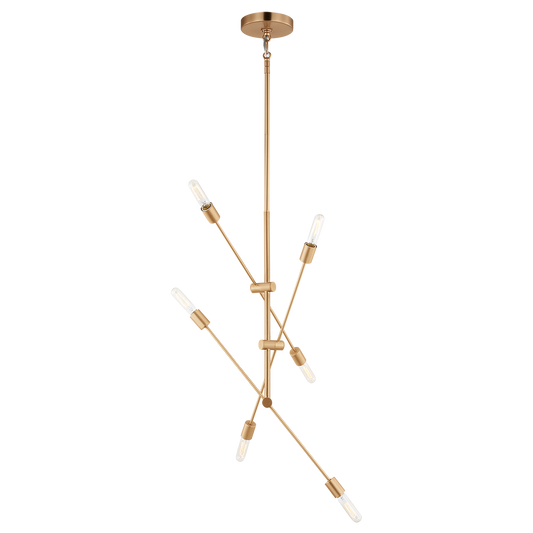Axis Six Light Large Chandelier