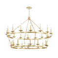 Load image into Gallery viewer, Allendale Two-Tier Chandelier

