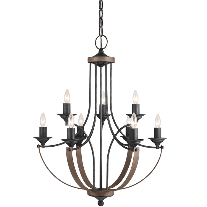 Corbeille Nine Light Chandelier by Generation Lighting