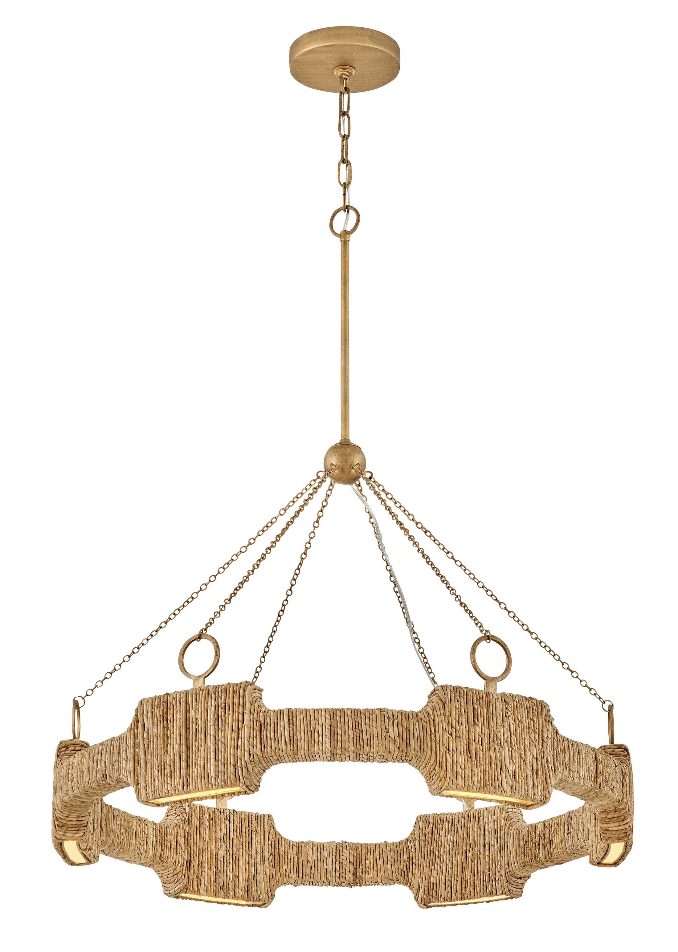 Raffi Medium LED Single Tier Chandelier