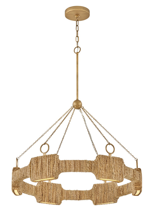 Raffi Medium LED Single Tier Chandelier by Hinkley