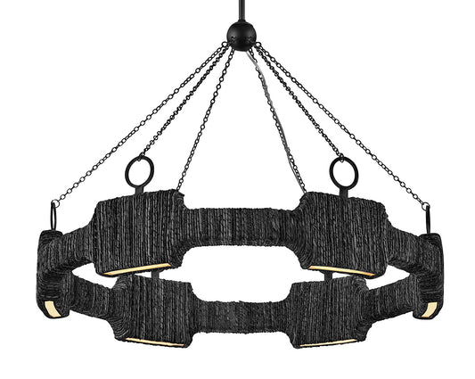 Raffi Medium LED Single Tier Chandelier