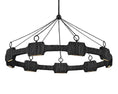 Load image into Gallery viewer, Raffi Large LED Single Tier Chandelier
