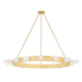 Citrine Chandelier by Corbett Lighting
