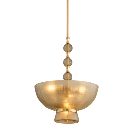 Maplewood Pendant by Hudson Valley Lighting - Aged Brass Finish