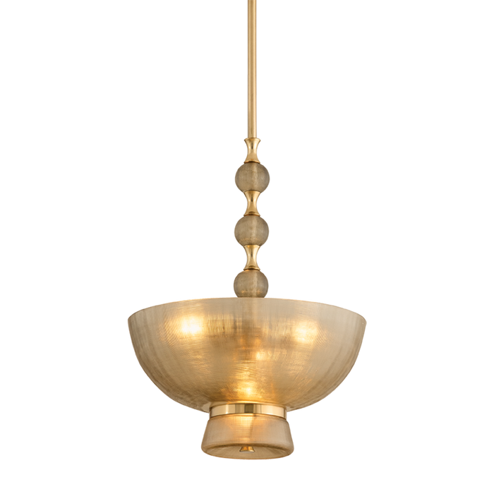 Maplewood Pendant by Hudson Valley Lighting - Aged Brass Finish