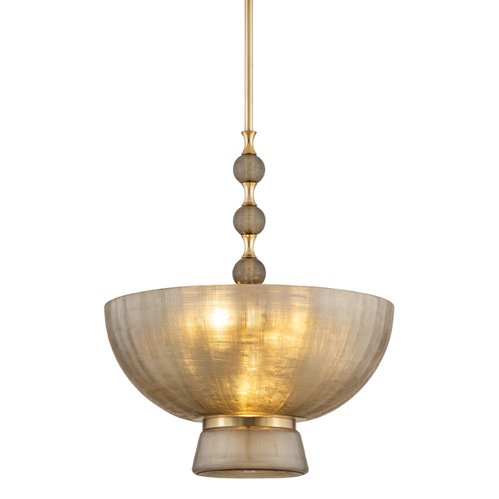 Maplewood Pendant by Hudson Valley Lighting - Aged Brass Finish