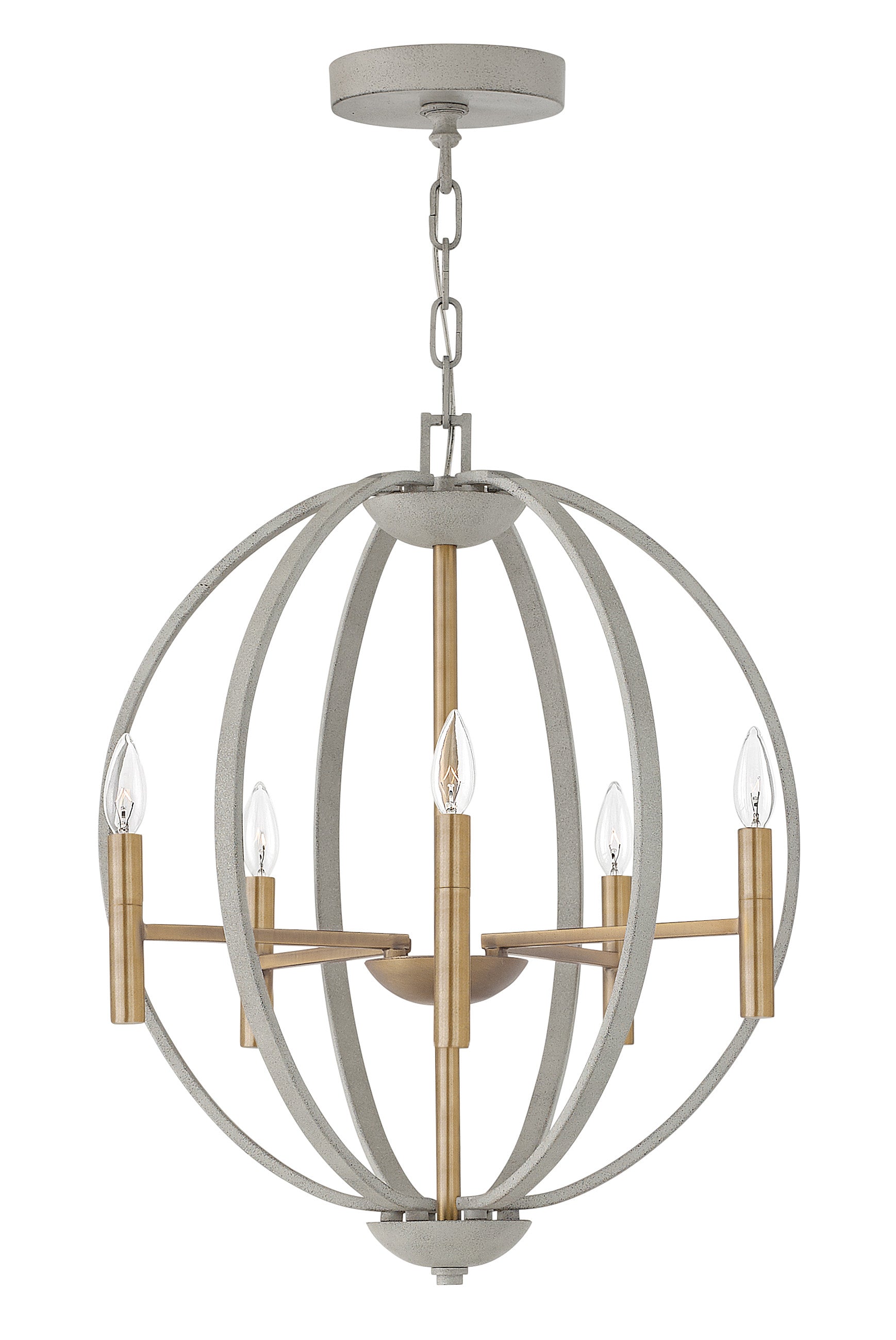 Euclid Small Orb Chandelier