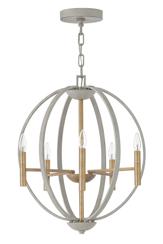 Euclid Small Orb Chandelier