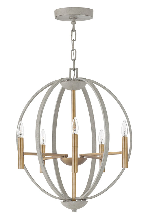 Euclid Small Orb Chandelier by Hinkley