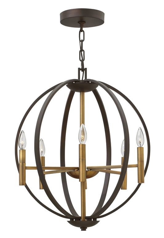 Euclid Small Orb Chandelier