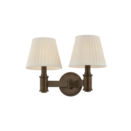 Woodland Park Wall Sconce by Hudson Valley Lighting - Old World Brass Finish