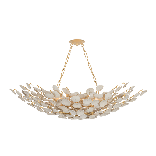 Aimi Linear Pendant by Corbett Lighting - Vintage Gold Leaf Finish