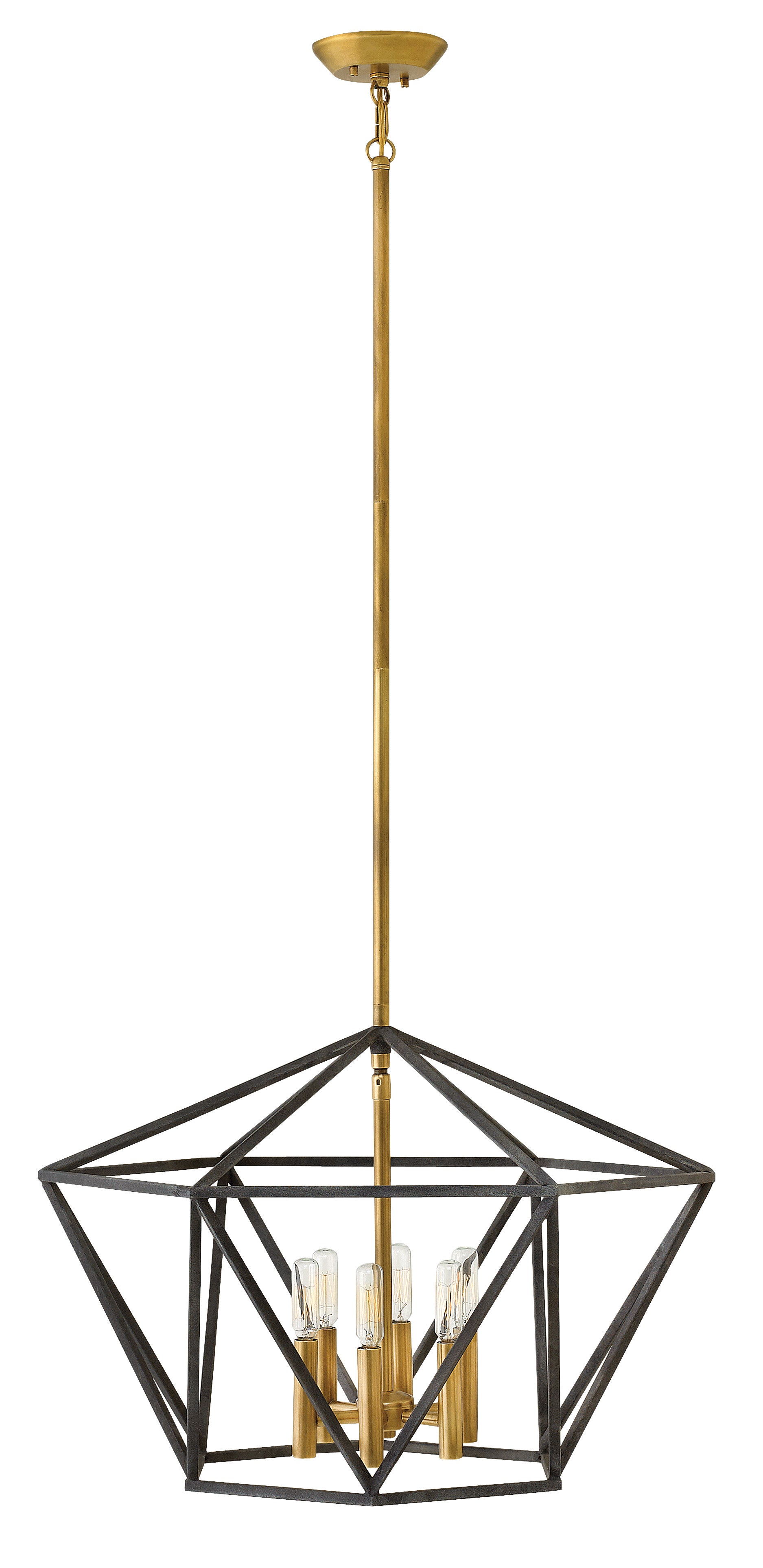 Theory Medium Open Frame Single Tier Chandelier
