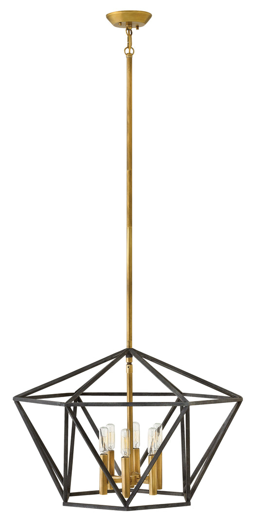 Theory Medium Open Frame Single Tier Chandelier