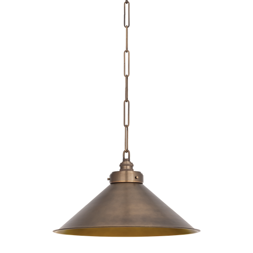 Euclid Pendant by Hudson Valley Lighting - Vintage Brass Finish