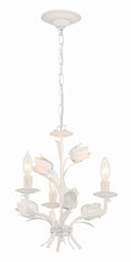 Load image into Gallery viewer, Crystorama - 4813-WW - Three Light Mini Chandelier - Southport - Wet White
