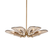 Stephentown Chandelier by Hudson Valley Lighting - Patina Gold Leaf Finish