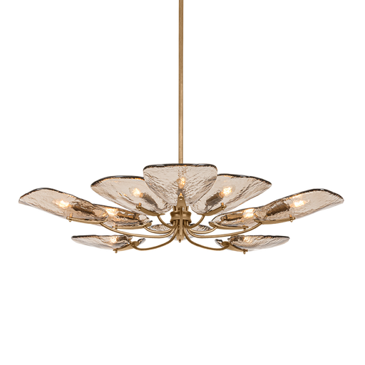 Stephentown Chandelier by Hudson Valley Lighting - Patina Gold Leaf Finish