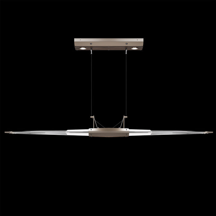 BLADE 52.125"W Linear Pendant by Fine Art Lamps
