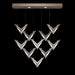 BLADE 48"W Rectangular Pendant by Fine Art Lamps