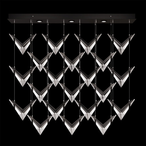 BLADE 62"W Rectangular Pendant by Fine Art Lamps
