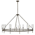 Load image into Gallery viewer, Ana Extra Large Single Tier Chandelier
