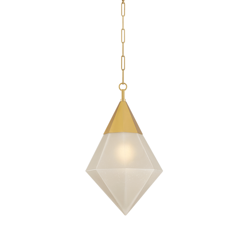 Angelique Pendant by Corbett Lighting - Vintage Polished Brass Finish