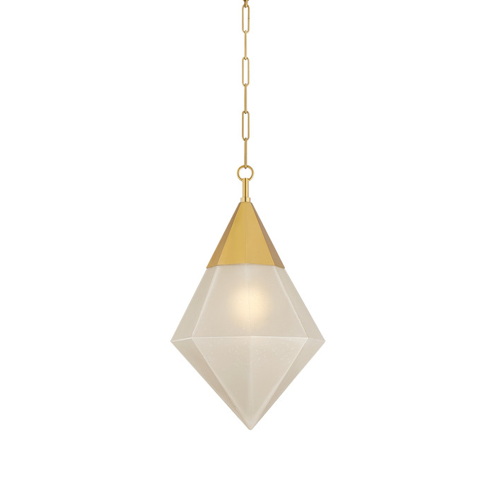 Angelique Pendant by Corbett Lighting - Vintage Polished Brass Finish